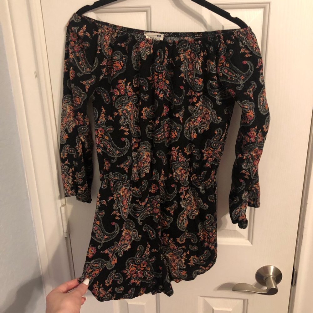 Paisley romper size small